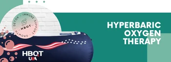 Hyperbaric oxygen therapy banner highlighting advanced HBOT services for healing and wellness.