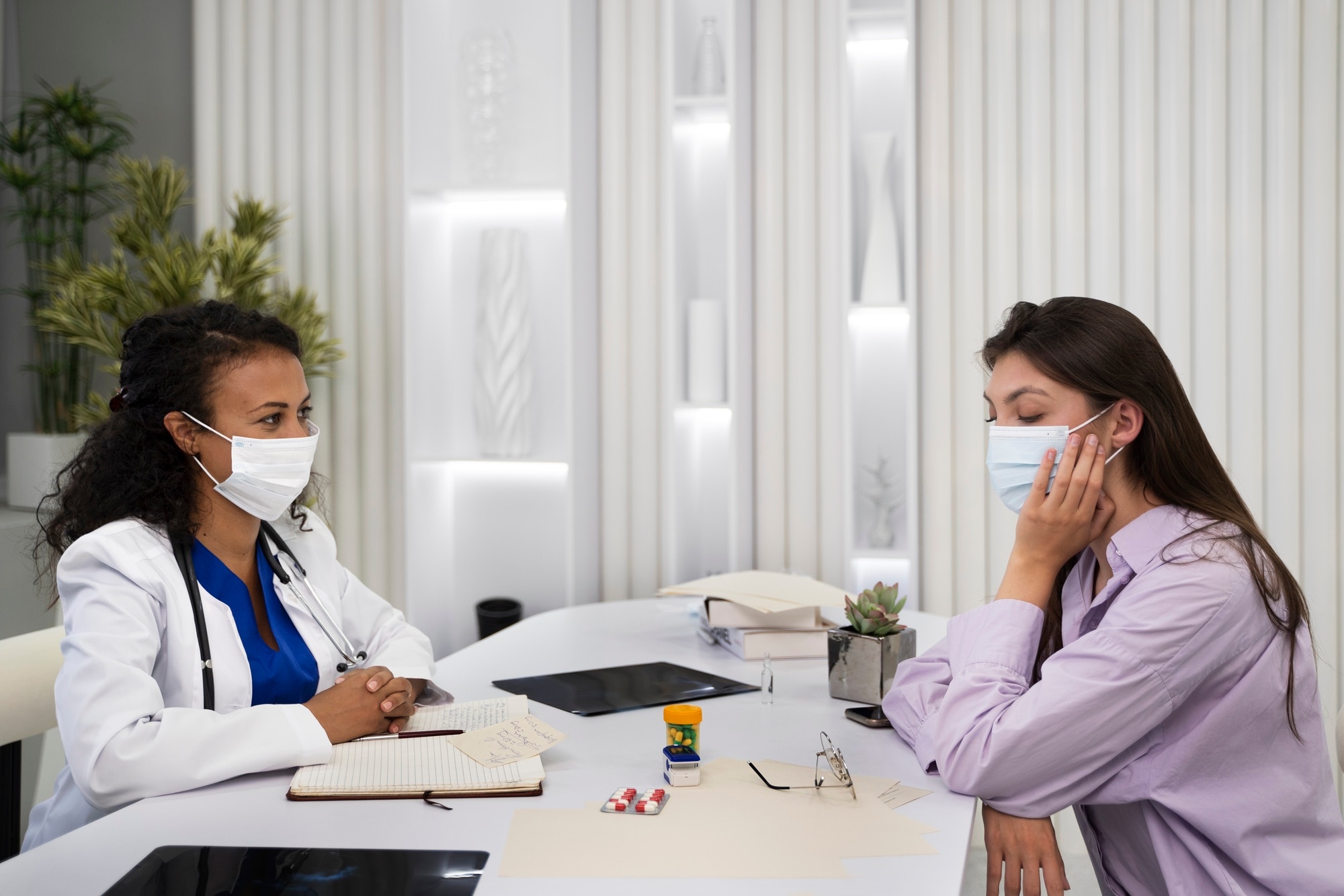 Functional medicine provider discussing personalized treatment recommendations with a patient.