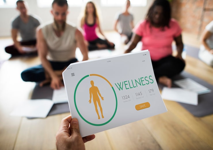 Wellness coaching session focused on building healthy habits and long-term lifestyle success.